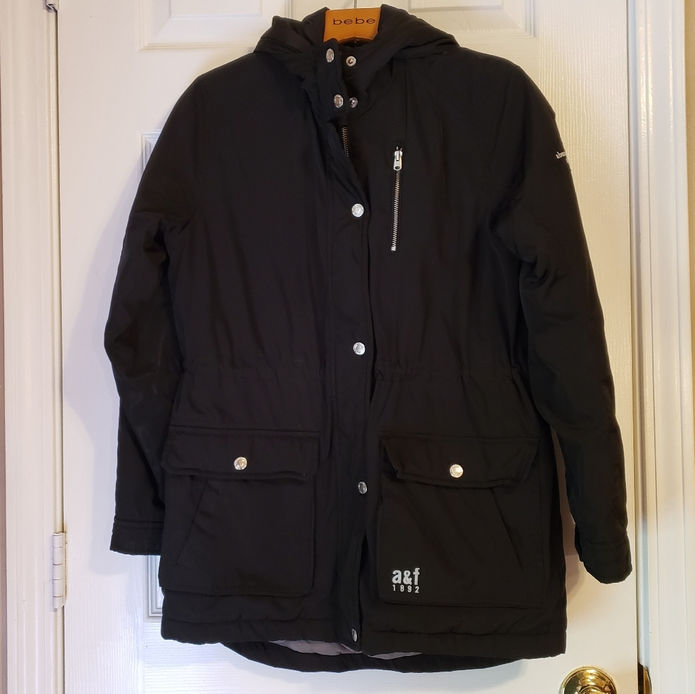 Abercrombie & Fitch jacket size 15/16 color black